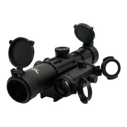 Lunette de visee 4X32 w/ Red Dot (JS Tactical)