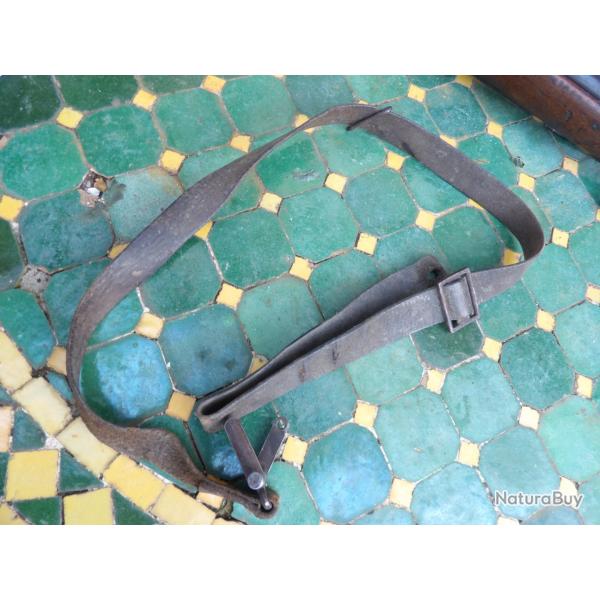 sangle bretelle mauser compl�te G98 premi�re guerre mondiale ww1 Prusse Allemand  cuir sain