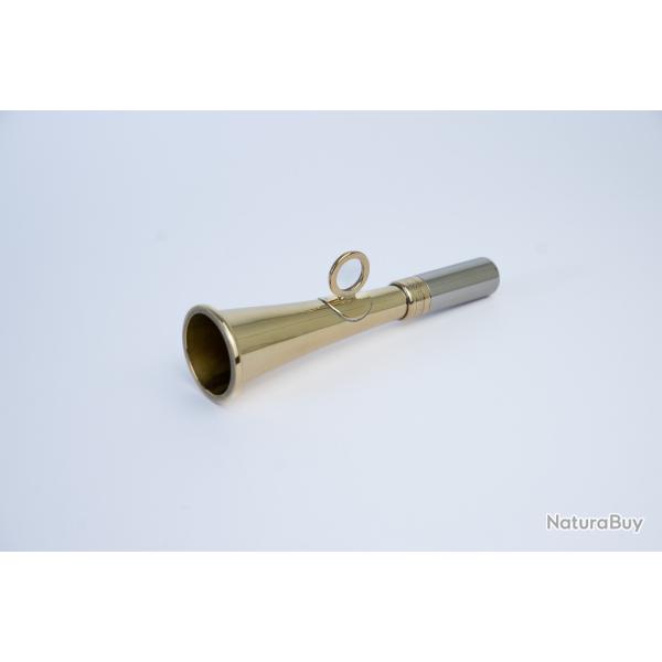 ELLESS - 155 - Trompe de poche 12 cm polie "OREA 12" - Embout Petit