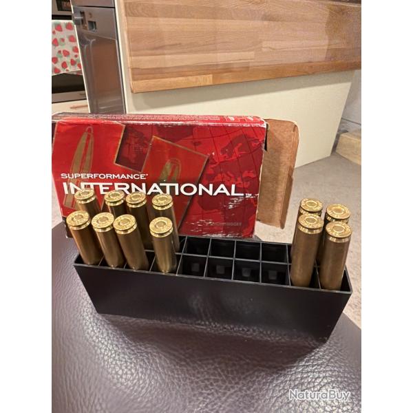 Lot divers munitions 9,3x62 hornady