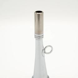 ELLESS - 155/2 - Trompe de poche 12 cm (nickel&eacute;e) "ARGEA 12" - Embout Petit