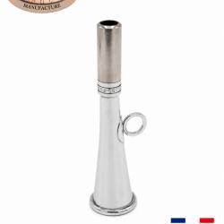 ELLESS - 155/2 - Trompe de poche 12 cm (nickel&eacute;e) "ARGEA 12" - Embout Petit