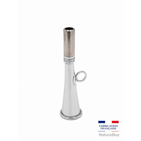 ELLESS - 155/2 - Trompe de poche 12 cm (nickel�e) "ARGEA 12" - Embout Petit