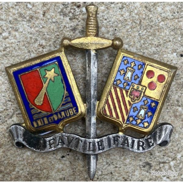 Ecole de Perfectionnement des Officiers d'Achern, type 1, �mail,d�pos�