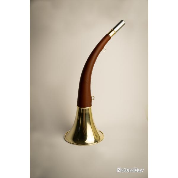 ELLESS - 165/3M- Trompe � Pavillon Gain�e Marron - Embout Moyen