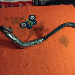 Ligne pour pot d'&eacute;chappement de moto dirt