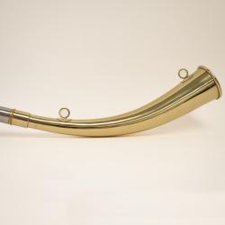 ELLESS - 166/SP - Trompe sans Pavillon 35 cm polie "DIANE 35" - Embout Magnum