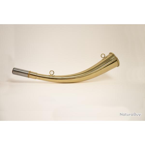 ELLESS - 166/SP - Trompe sans Pavillon 35 cm polie "DIANE 35" - Embout Magnum