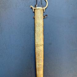 SUPERBE EPEE DE BIZERTE, XIX SI&Egrave;CLE P&Eacute;RIODE OTTOMANE, MAGHREB TUNISIE