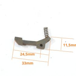 Gachette de fusil de chasse calibre 12. Droite ou gauche ? avec ressort