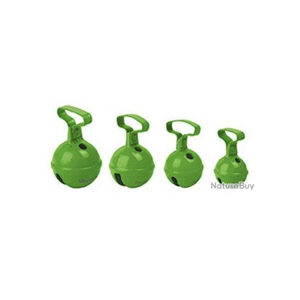 Grelots Romain vert Stepland 2,7 � 3,7 cm pour chiens-2,7
