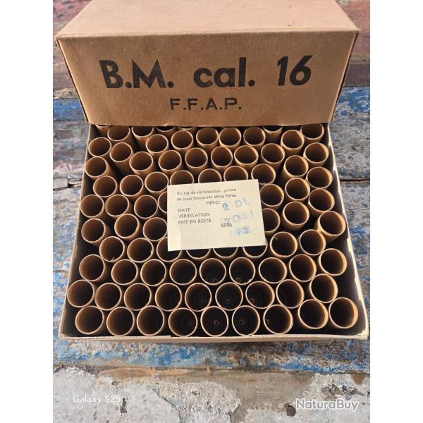 Cartouche a recharger  cal 16