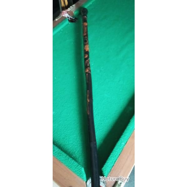 Tr�s rare canne japonaise �poque Meiji sign�e