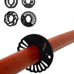 Garde Tsuba pour Bokken - Look Katana, Style Japonais Tsuba Kikusui