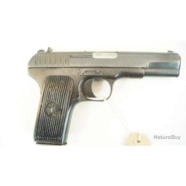 pistolet tt30 russe  1944  7.62x25
