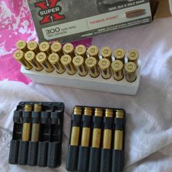 Lot de 27 cartouche de 300 Winchester Magnum