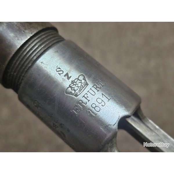 Ensemble boitier / canon de Gewehr 88 modifi� 05 ( canon perc� )