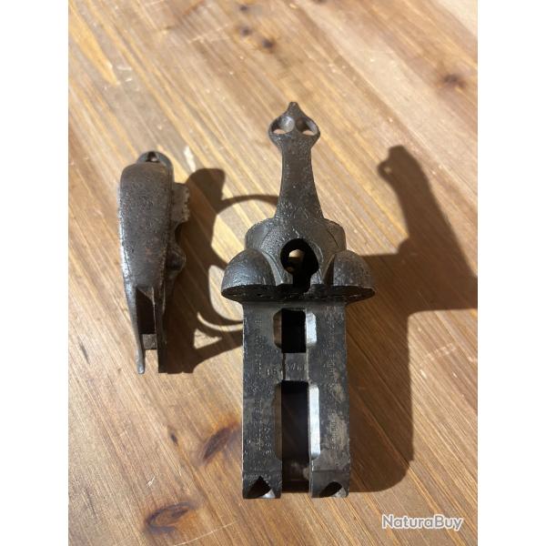 BASCULE + PONTET - MANUFRANCE IDEAL - CALIBRE 16