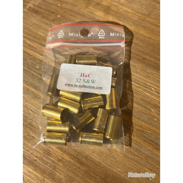 19 ETUIS LAITON 32 S&W - H&C