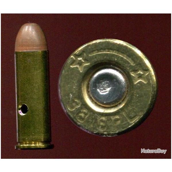.38 Sp�cial Tir R�duit Canada - balle d�sintr�grante sans plomb couleur ocre rouge
