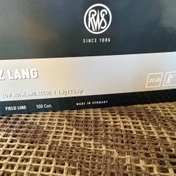 15 BO&Icirc;TES (750 BALLES) RWS 22 LONG RIFLE Z 1,9 g