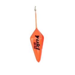 Plomb Surfcasting Yuki Competition Pyramidal 130g 130g A l'unit&eacute; Orange Glow