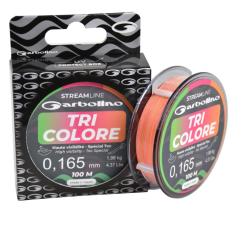 Nylon Garbolino Streamline Toc Tri-Colore 100m 0,205mm 2,9kg 100m Fluo Orange jaune Vert