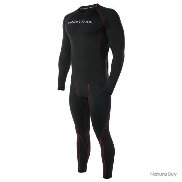 Sous V�tements thermique Finntrail Thermo-S S Black