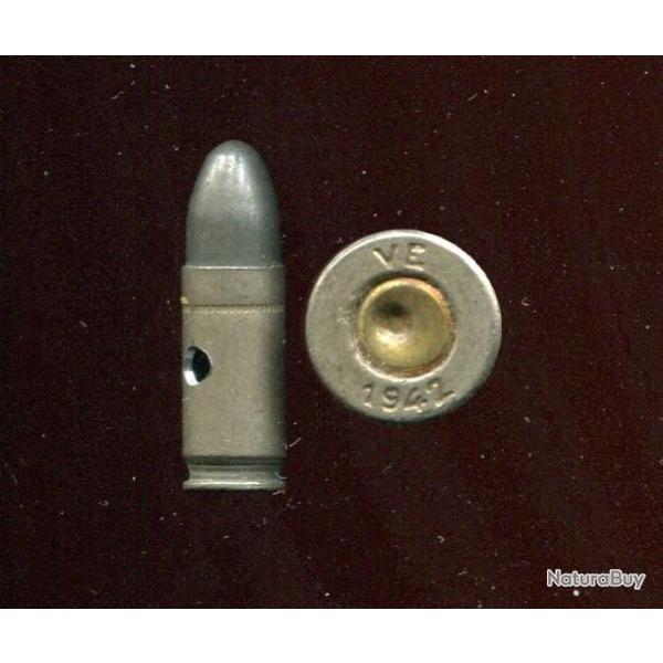 7.65 mm Long MAS - arm�e/police de Vichy - marquage : VE 1942 - int�ressant �tui acier plaqu� nickel