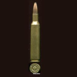 6 mm Remington - balle cuivre pointue -  R&deg;P
