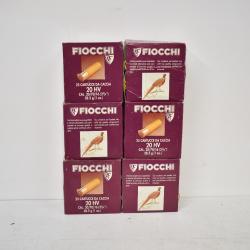 Lot de 150 Cartouches Fiocchi Calibre 20/70 HV  Plomb n&deg; 8   28,5 g.