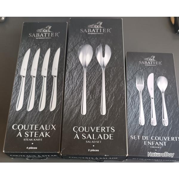 LIT SET DE COUVERTS, SABATIER, THIERS, NEUF.