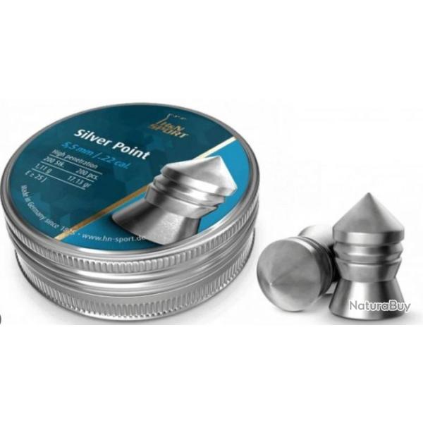 Plombs H&N Silver Point cal. 5.5mm
