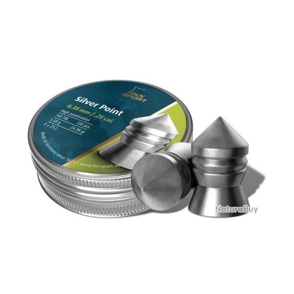 Plombs H&N Silver Point cal.6.35