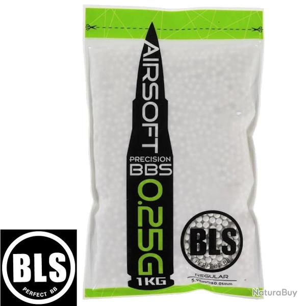 Billes Airsoft 0,25g BLS - Haute pr�cision 6mm non biod�gradables