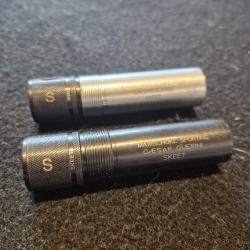 2 Chokes longs Competition Skeet caesar GUERINI