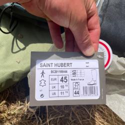 Bottes le Chameau saint Hubert P45 neuves
