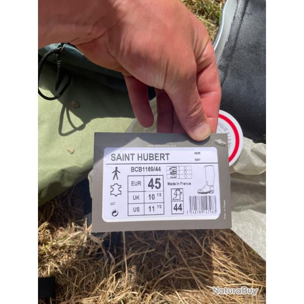 Bottes le Chameau saint Hubert P45 neuves
