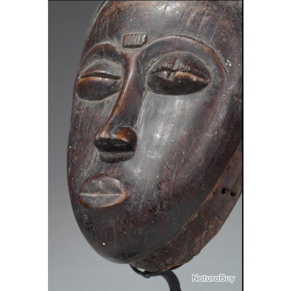 Masque Baoul� - C�te d'Ivoire, vendu sans support, certificat de provenance