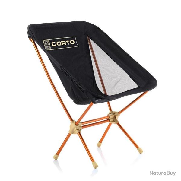 Chaise pliable Corto Chair Lite noire