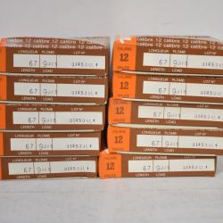 Lot De 100 Cartouches Spartan Calibre 12/67 N&deg;9 Disperssante 32Gr