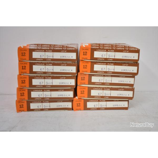 Lot De 100 Cartouches Spartan Calibre 12/67 N�9 Disperssante 32Gr