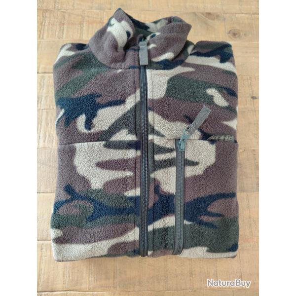 Veste polaire camouflage taille L