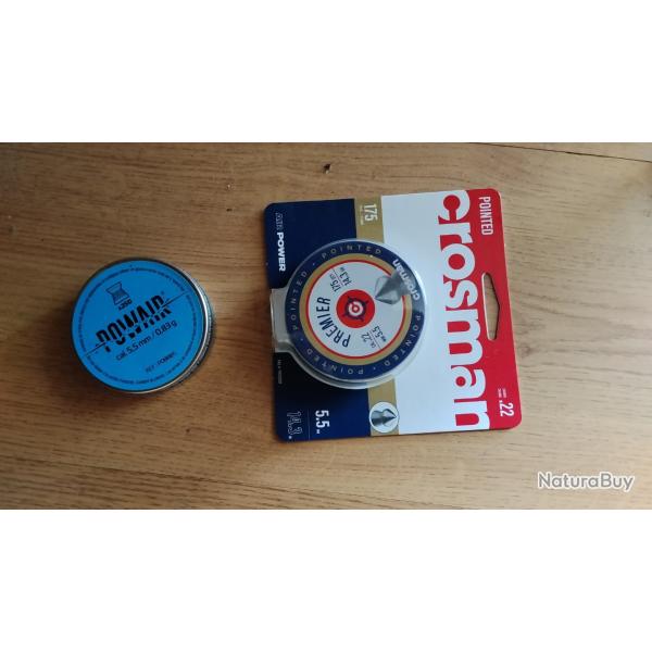 2 Boites  de  plbs 5.5