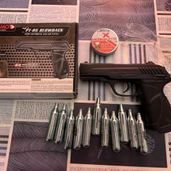 Pistolet GAMO PT 85 Blowback Semi-Auto Co2
