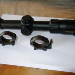 Lunette de battue Microdot 1x4-24