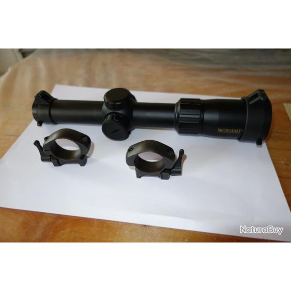 Lunette de battue Microdot 1x4-24