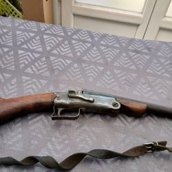 fusil a coup pliant a chien ouverture lateral cat D