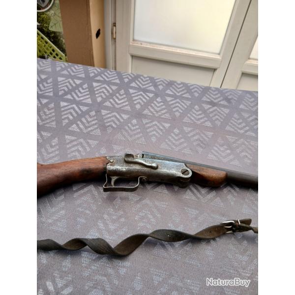 fusil a coup pliant a chien ouverture lateral cat D