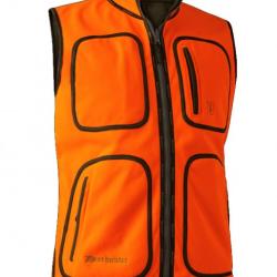 Gilet polaire r&eacute;versible Gamekeeper Deerhunter